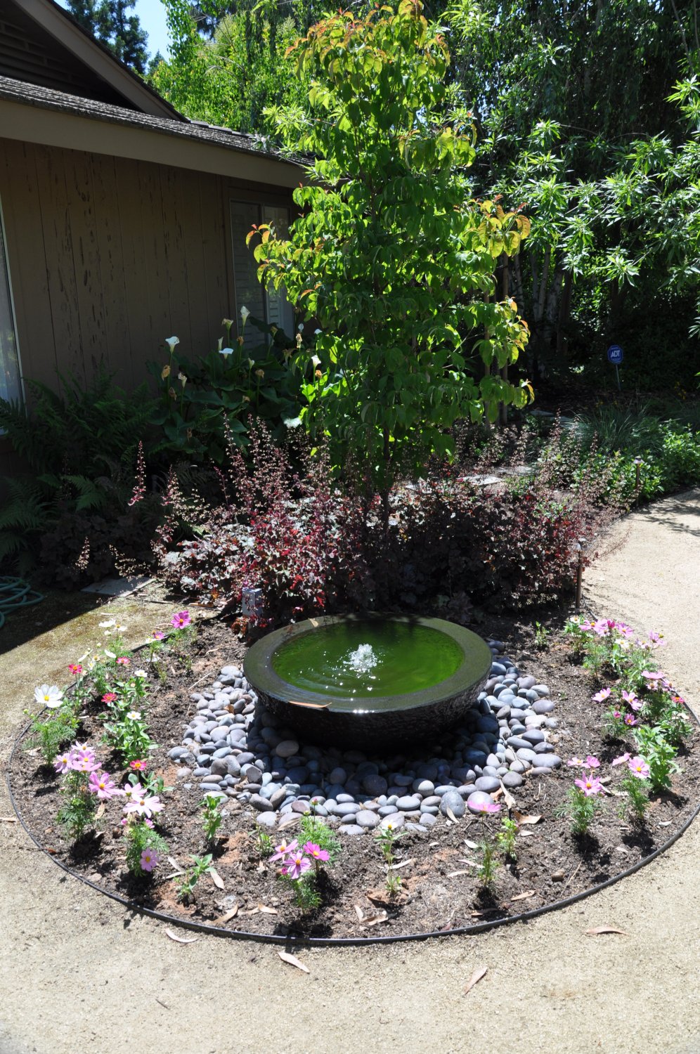 Crater Style Water Feature