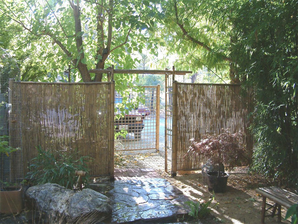 Bamboo Fence and Gate